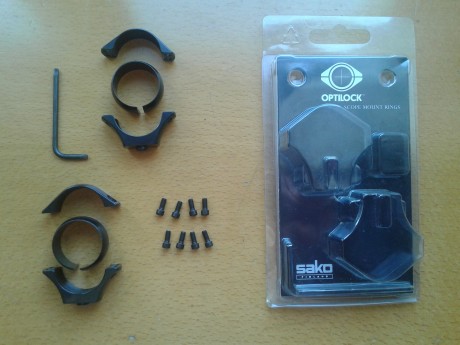 Hola a todos..
Vendo este juego de anillas de pulgada Optilock para Sako y Tikka completamente IMPECABLES 02