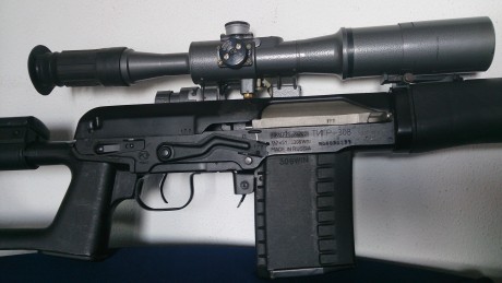 Vendo Dragunov Izhmash Tigre  está en perfecto estado, como vereis en las fotos es una preciosidad de 02