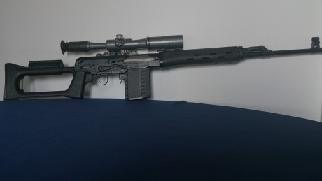 Vendo Dragunov Izhmash Tigre  está en perfecto estado, como vereis en las fotos es una preciosidad de 00