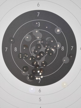 Resulta que compré mi arma (Unique Des 69) y su anterior dueño no tocó las miras o eso me dijo, así que 132