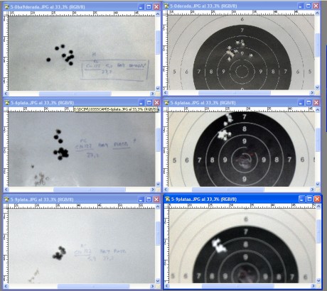 Pues eso. 
La polvora de este año parece descadeinada.Para dar factor en glock17 4 gen hemos tenido que 110