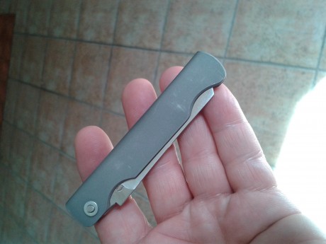 Hace ya mucho tiempo que me rondaba por la cabeza el realizar la navaja  Higonokami, pero  modificandola 02