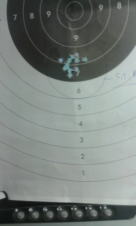 Pues eso. 
La polvora de este año parece descadeinada.Para dar factor en glock17 4 gen hemos tenido que 00