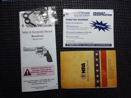 SE VENDE REVOLVER S&W 357 MAGNUM DE 6" COMO NUEVO,POCOS DISPAROS,COMPRADO NUEVO CON FACTURA,CAJA 01