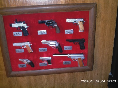 Se venden 65 miniaturas de pistolas en sus cuadros  acompañados de los libros explicativos son d ecolección 10