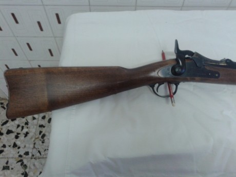 Vendo carabina springfield trapdoor de pedersoli por no usar y necesitar hacer sitio en el armero. Pido 00
