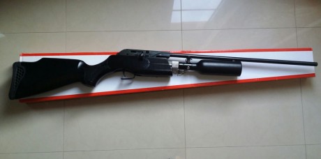 Umarex 850 pcp comprada hace un año aproximadamente en este foro. La compre con la idea de hacerla bullpup 02