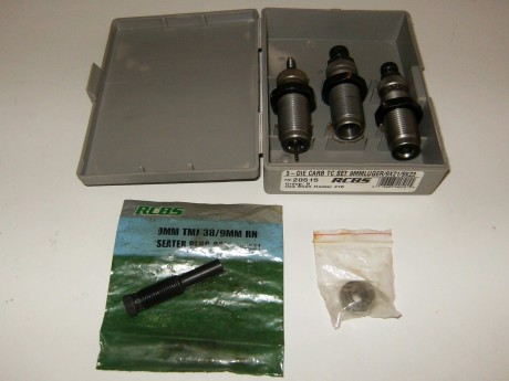 Hola a todos. Cambio:
Dies RCBS 9MM con shell holder (LEE)
Carbide Factory Crimp Die 9MM (VENDIDO)
Par 00