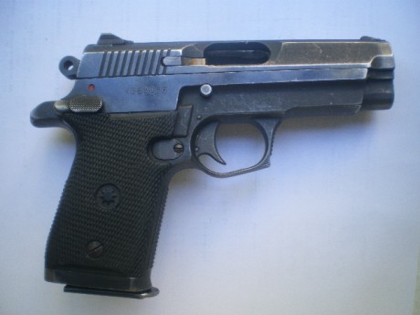 Vendo Pistola Star Firestar M 43 inutilizada por fresado en recamara cargador para ocho tiros certificado 00