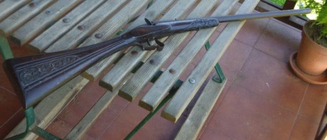 He conseguido para mi colección una carabina de tiro de salón calibre 6mm Flobert  fabricada en París 10