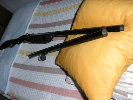 VENDO REPETIDIRA FABARM CALIBRE 12/76, TRAIA DOS CAÑONES UNO DE 71CM Y OTRO DE 76 CM PARA LOS TIROS LARGOS.
POLICHOKES 02