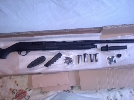 (VENDIDA ,CERRAR) HATSAN ESCORT 20 MAGNUM.

Escopeta semiautomática Hatsan Escort NUEVA.
 Sistema de automatización 02