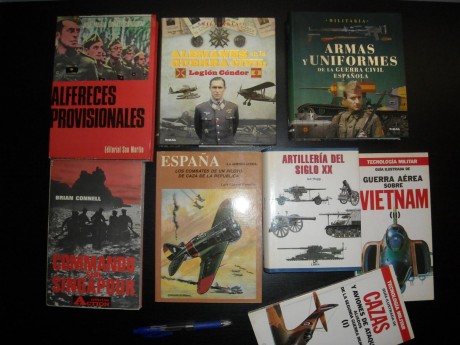 Reactivo el anuncio despues de ordenar armarios.

Vendo los siguientes libros, revistas etc. Los gastos 20