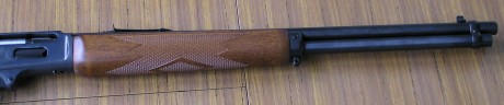 Se vende Rifle de Palanca modelo MARLIN 30 AS en calibre 30-30.
Es de madera de nogal y está prácticamente 32