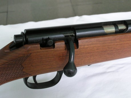 Se vende carabina de cerrojo Marlin 882 en calibre .22 Magnum.
Es de madera de nogal y está prácticamente 10