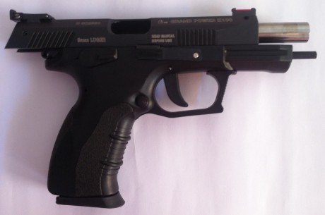 Vendo Pistola Grand Power Calíbre 9mm Luger por 400€. Incluye Gastos de Envío y Guía de Circulación hasta 00