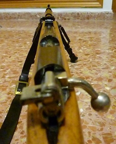 Se vende carabina destroyer del calibre 9 largo.

El arma tiene ya sus años y ha pegado bastantes disparos, 10