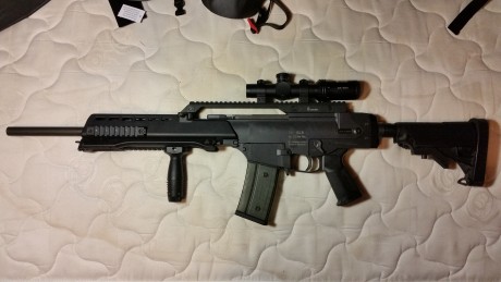 kit HERA arms de segunda generación raíles en guardamanos, corto para el visor de UTG, bípode original 02