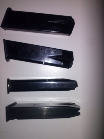 Vendo cargadores de la marca MECGAR, para pistola Beretta 92 , precio es  27€ unidad , tengo 4 ( 4 vendidos 00