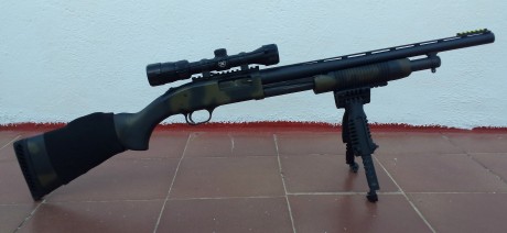 Buenas compañeros.  Abro hilo para compartir unas pruebas que estoy haciendo con mi mossberg 500.  Aunque 20
