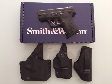 Buenas tardes, vendo smith&wesson Shield, totalmente nueva, la misma no ha sido ni probada en galería, 01