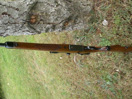 Pongo a la venta rifle Steyr Mannlicher Schoenauer modelo Gk en calibre 7x64 con monturas mannlicher y 12