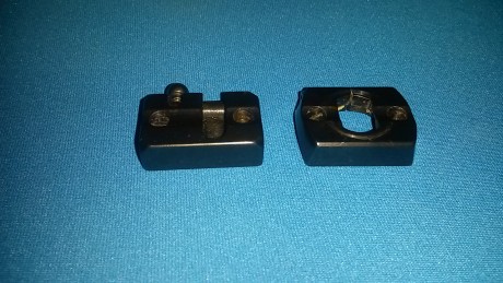 Vendo bases apel son de un saeur. Tiene distancia de 22 mm entre orificios. 02