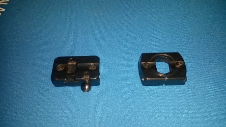 Vendo bases apel son de un saeur. Tiene distancia de 22 mm entre orificios. 00