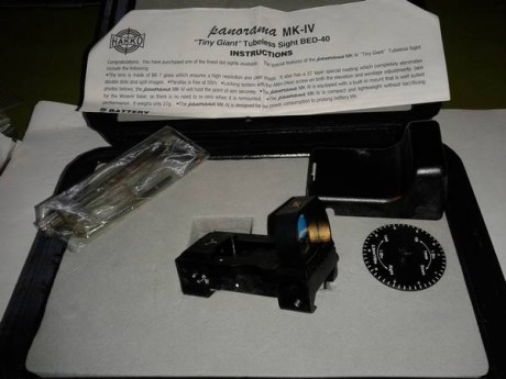 * Holográfico HAKKO Panorama MK-IV (BED-40) Japonés.
* Nuevo a estrenar (No ha estado montado en ningún 01