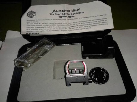 * Holográfico HAKKO Panorama MK-IV (BED-40) Japonés.
* Nuevo a estrenar (No ha estado montado en ningún 00