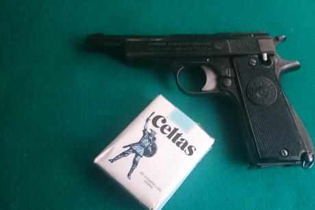 Buenas tardes,vendo STAR modelo IN guiada en F,dos cargadores y funda de cintura,era un arma de servicio 30