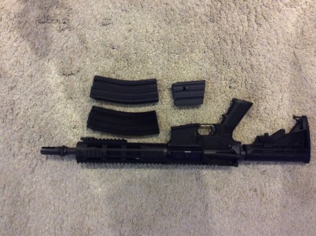 Buenas compañeros, vendo mi aR15 en calibre 300 AAC blackout con cañon de 12,2' , arma espectacular e 02