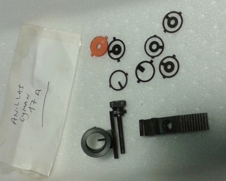 Vendo túnel Lyman 17A con ajuste en deriva y anillas. Se fija al cañón mediante un tornillo.

Precio 55 00