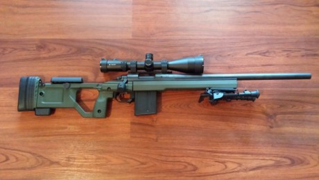 Quisiera hacerme un rifle custom con una acción remington 700, con cañon bergara en 308 pero estoy loco 151