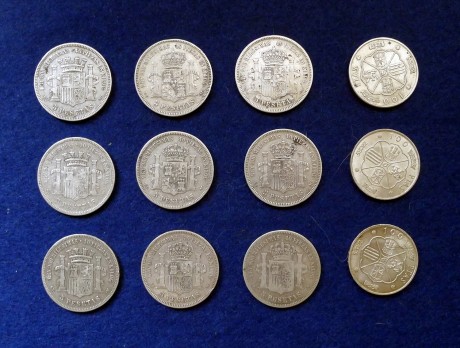 Cambio estas auténticas monedas de plata por pistola inutilizada (sólo fresado u obstrucción) para inscribir 01
