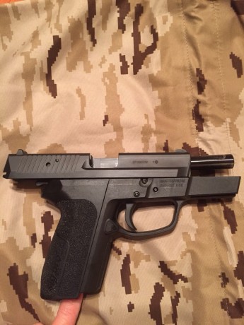 Hola un amigo vende esta Sig Pro 2009
Guiada en F
Esta en Zaragoza 
Precio 250 euros
Doy teléfono por 01