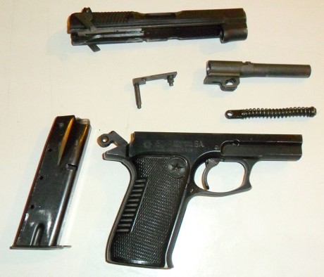 Vendo Star 30PK de 9mm. Esta guiada en F.
El armazón tiene una raja, abria que repararla, yo no he tenido 00