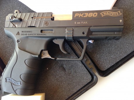 REBAJADA AL MÍNIMO QUE PUEDO PEDIR POR ELLA. 
150 euros por Walther PK 380 + funda PHOBUS PADDLE!!!!!!!!!!! 11
