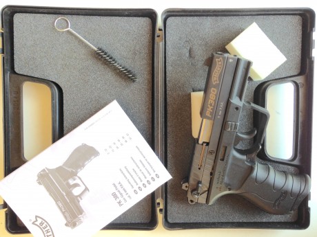 REBAJADA AL MÍNIMO QUE PUEDO PEDIR POR ELLA. 
150 euros por Walther PK 380 + funda PHOBUS PADDLE!!!!!!!!!!! 20
