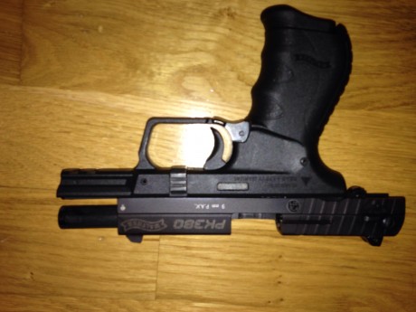 REBAJADA AL MÍNIMO QUE PUEDO PEDIR POR ELLA. 
150 euros por Walther PK 380 + funda PHOBUS PADDLE!!!!!!!!!!! 71