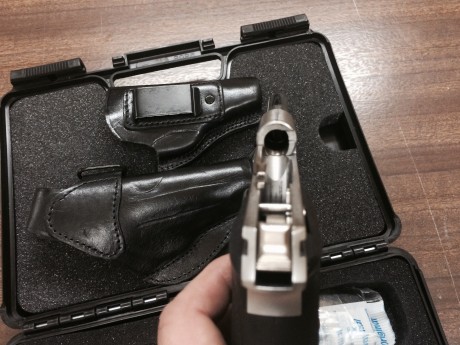 Hola vendo SIG SAUER P232 SL, calibre .380 auto (9mm corto), capacidad 7+1, el arma está impecable comprada 70