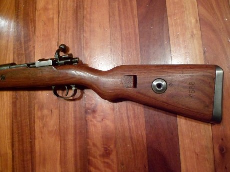 Vendo  fusil Kar98  con certificado nominal de inutilización para incluir en el libro de coleccionista, 01