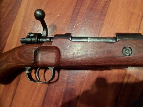 Vendo  fusil Kar98  con certificado nominal de inutilización para incluir en el libro de coleccionista, 21