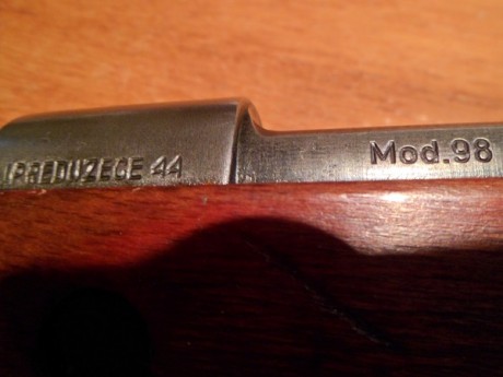 Vendo  fusil Kar98  con certificado nominal de inutilización para incluir en el libro de coleccionista, 20