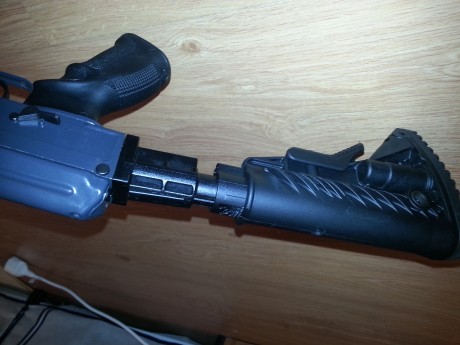 Vendo rifle cz858 cal 7, 62x39 con preparación de ZAHAL ISRAEL , guardamanos, railes superior, laterales 00