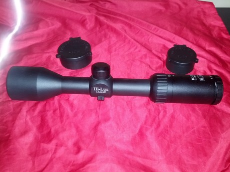 Visor  Leatherwood Hi-Lux Buck country 1.5-6x42.
Comprado en abril de este año, solo usado una vez en 02