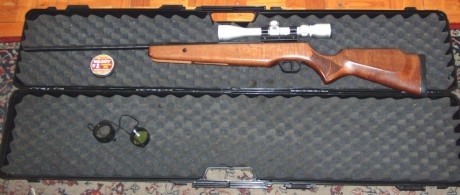 Hola, pongo a la venta:

Carabina Cometa Fénix 400 5,5
Visor plateado Tasco 3-9x40
Maletín rígido


La 20