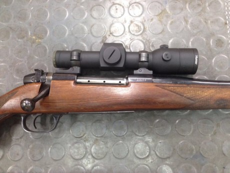 Mi hijo quiere ponerse un punto rojo en un FN semi del 300 magnum, y no tenemos ni idea, 
se quiere gastar 10