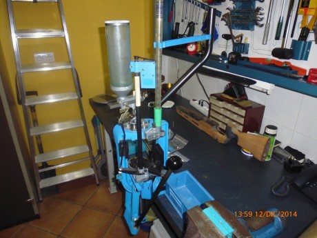  VENDIDA . Por dejar la recarga quiero vender una prensa Dillon 650 xl, die dosificador extra, y otro 12