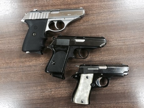 Hola vendo SIG SAUER P232 SL, calibre .380 auto (9mm corto), capacidad 7+1, el arma está impecable comprada 110